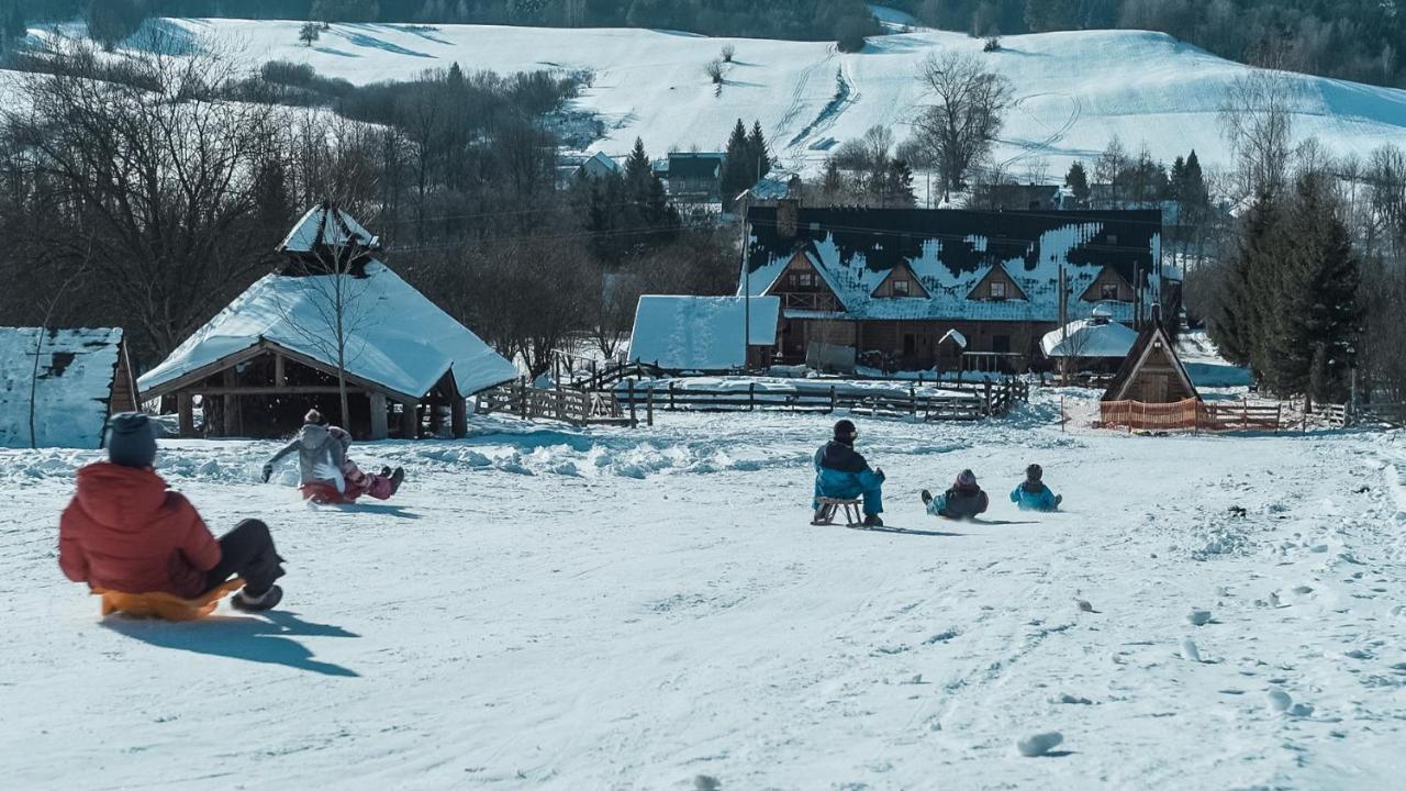 Hotel Gościniec Rabe Ustrzyki Dolne Zewnętrze zdjęcie